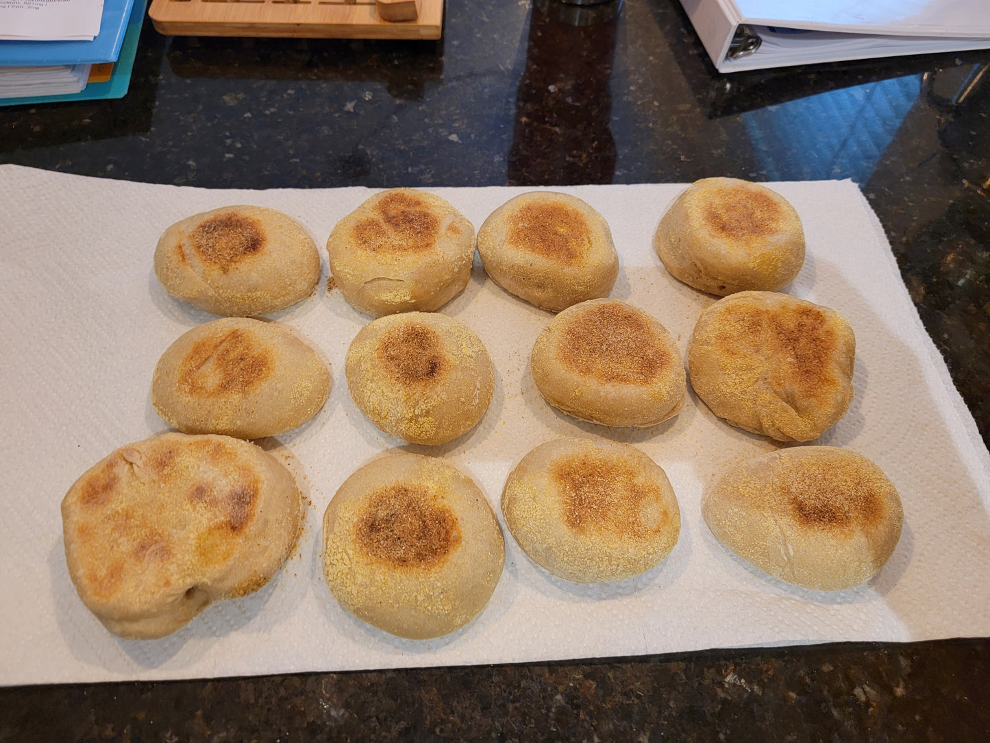 Six - Sourdough English Muffins
