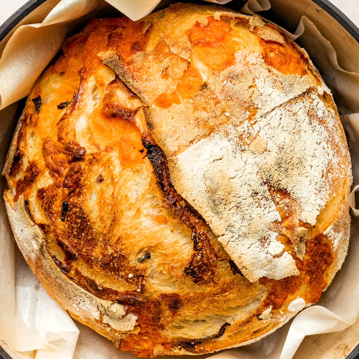 Cheddar Jalapeno Sourdough - 1 Loaf
