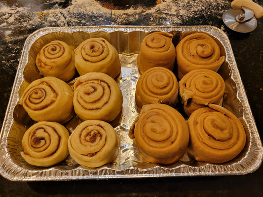 Twelve - Regular Cinnamon Rolls