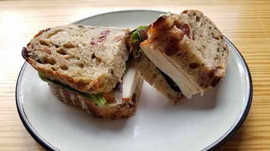Savory Stuffing Sourdough Loaf